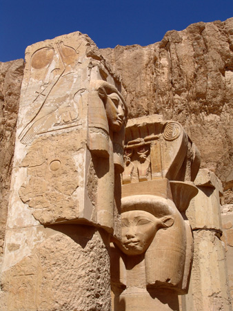 Alt Egipte 51 temple d'Hathor a Hatshepsut