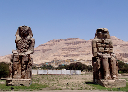 Alt Egipte 55 Colosos Memnón