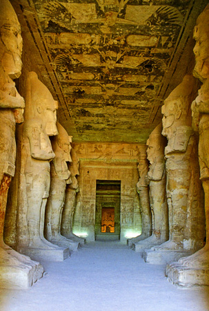 Alt Egipte 95 Abu Simbel interior