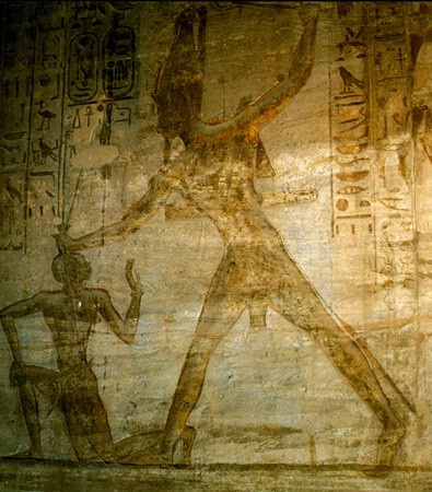 Alt Egipte 96 Abu Simbel domini després de la batalla de Kadesh