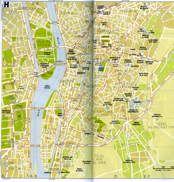 Baix Egipte 28 Mapa El Caire