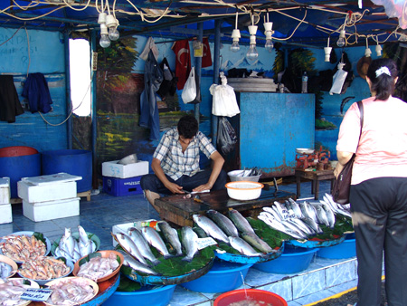 Istambul 18 Mercat de peix Galatasaray